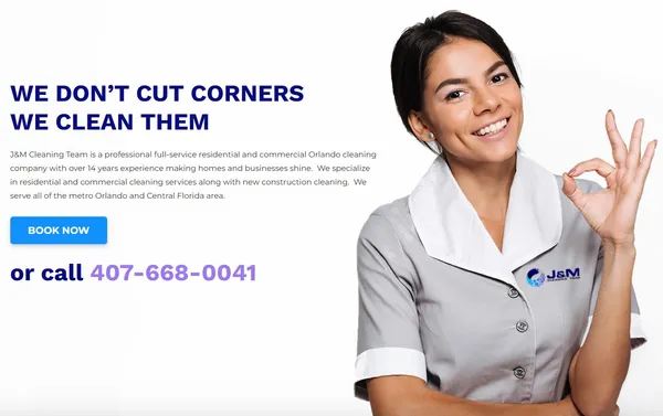 Anew Establishment Corporation dba J&M Cleaning Team cleaning team in Orlando