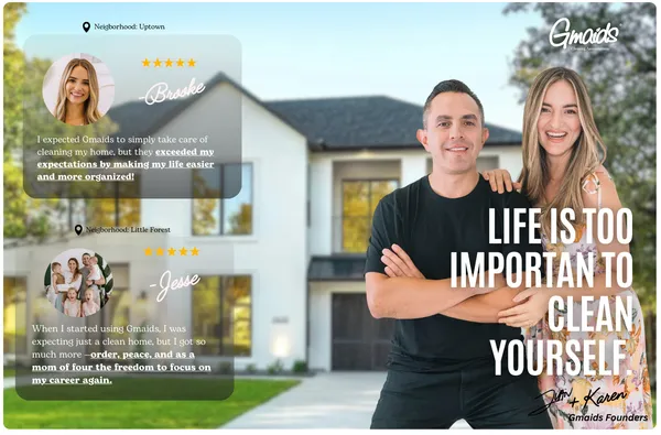 Gmaids, LLC cleaning team in Dallas]