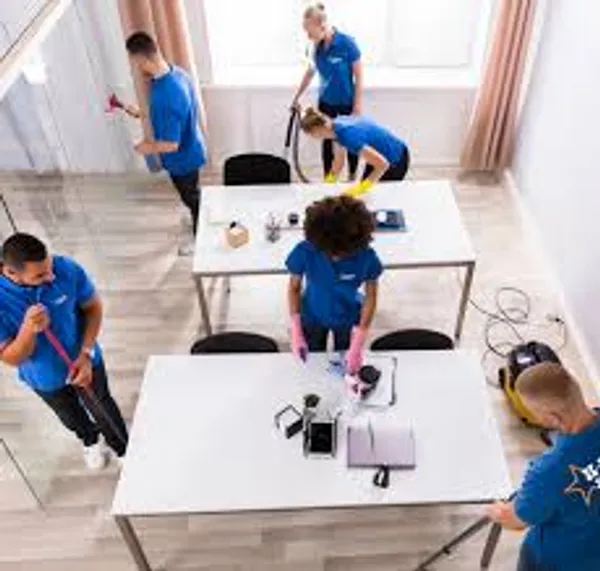 H-town Maid Pros LLC cleaning team in Houston]