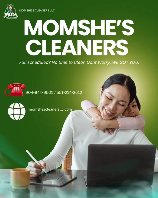Momshe's Cleaners LLC cleaning team in Jacksonville]